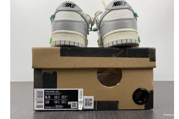 DM1602-117 42 Lot Dunk Nike O-W Low 0807